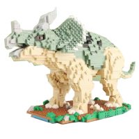 Dinosaurie stavebnice - Žlto zelený