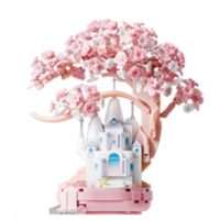 TreeHouse sakura zámok - Ružový, 543 dielikov