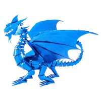 METAL EARTH 3D puzzle - Modrý drak (ICONX)