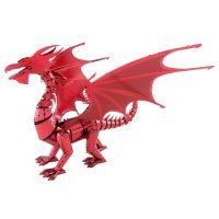 METAL EARTH 3D puzzle - Červený drak (ICONX)
