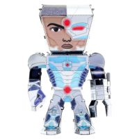 METAL EARTH 3D puzzle - Justice League: Cyborg figúrka