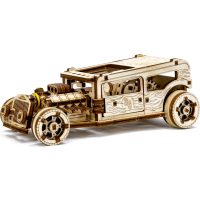 WOODEN CITY 3D puzzle - Automobil Hot Rod, 141 dielov