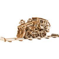 WOODEN CITY 3D puzzle - Dream Express s koľajami, 220 dielov
