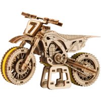 WOODEN CITY 3D puzzle - Motorka MotoCross, 88 dielov