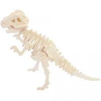 WOODEN TOY WCK 3D puzzle - Tyrannosaurus, malý
