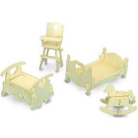 WOODEN TOY WCK 3D puzzle - Detská izba