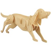 WOODEN TOY WCK 3D puzzle - Poľovný pes