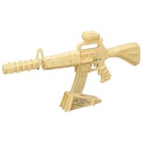 WOODEN TOY WCK 3D puzzle - Karabína CAR-15