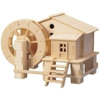WOODEN TOY WCK 3D puzzle - Vodný mlyn