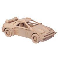 WOODEN TOY WCK 3D puzzle - Ferrari F-20