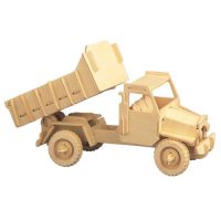WOODEN TOY WCK 3D puzzle - Nákladné auto