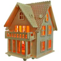 WOODEN TOY WCK puzzle 3D - Vila B