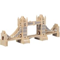 WOODEN TOY WCK 3D puzzle - Tower Bridge
