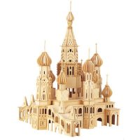 WOODEN TOY WCK 3D puzzle - Chrám St. Petersburg, veľký