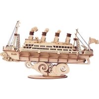 ROBOTIME Rolife 3D drevené puzzle - Výletná loď, 145 dielikov