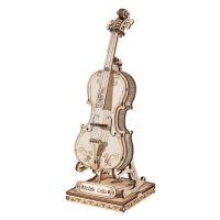 ROBOTIME Rolife 3D drevené puzzle - Violončelo, 58 dielikov