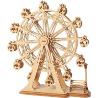 ROBOTIME Rolife 3D drevené puzzle - Ruský bicykel, 120 dielikov