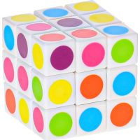 BRAIN GAMES Rubikova kocka s bodkami mini - 3 x 3 x 3