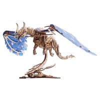 3D puzzle UGEARS - Drak z vetra, 320 dielikov