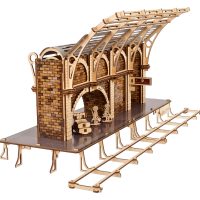 3D puzzle UGEARS - Harry Potter Platform 9 ¾, 230 dielikov