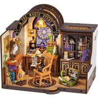 ROBOTIME Rolife 3D puzzle - DIY House Čarodejova študovňa s LED osvetlením