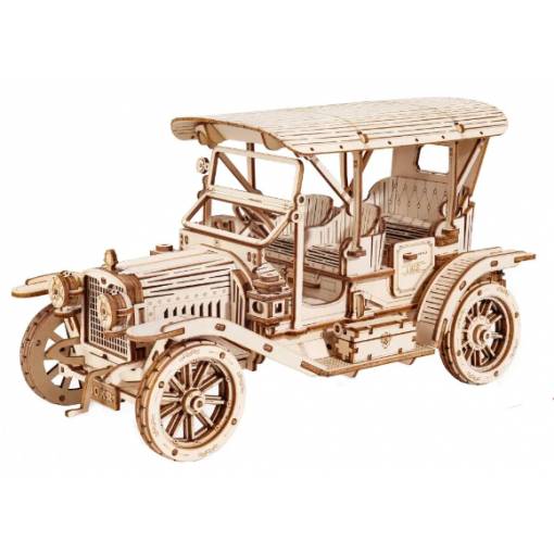 Foto - Vintage 3D drevené puzzle - Vintage auto