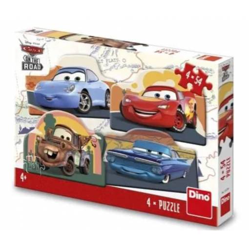 Foto - Dino rozprávkové puzzle - Cars on the road, 216 dielikov