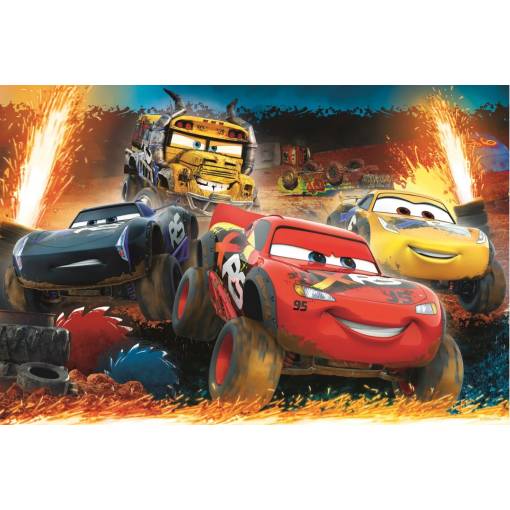 Foto - Trefl rozprávkové puzzle - Cars, 100 dielikov