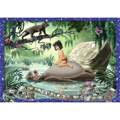 Foto - Ravensburger Disney puzzle - Jungle book, 1000 dielikov