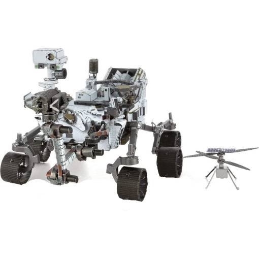 Foto - METAL EARTH 3D puzzle - Mars Rover Perseverancia & Ingenuity Helicopter