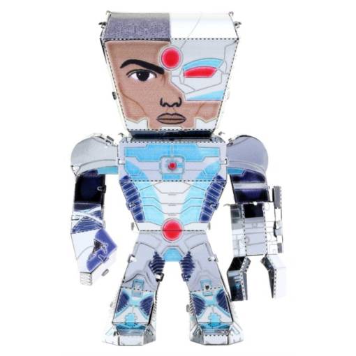 Foto - METAL EARTH 3D puzzle - Justice League: Cyborg figúrka