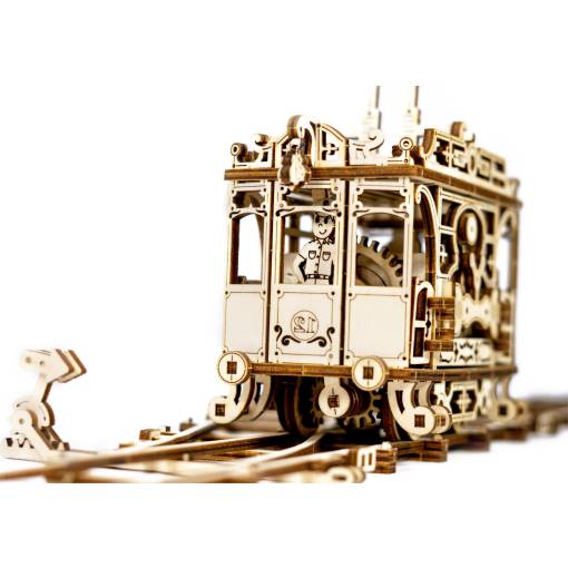 Foto - WOODEN CITY 3D puzzle - Električka s koľajami, 273 dielov