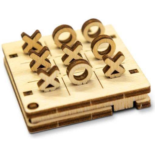 Foto - WOODEN CITY 3D hra - Mini piškvorky, variant 1