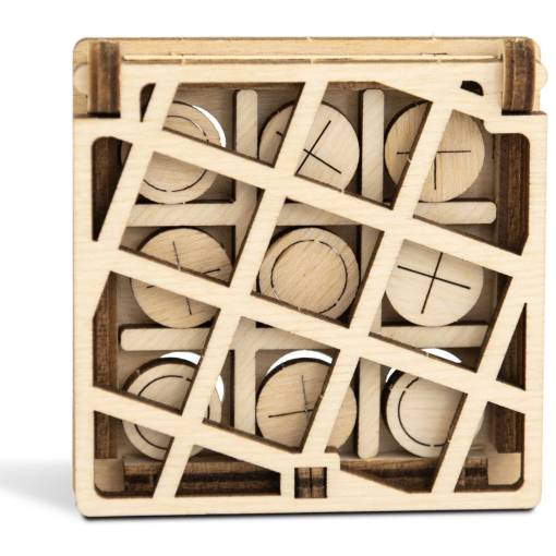 Foto - WOODEN CITY 3D hra - Mini piškvorky, varianta 2