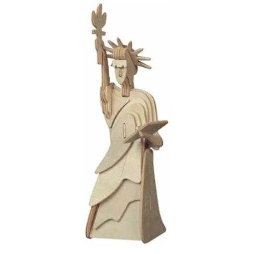 Foto - WOODEN TOY WCK 3D puzzle - Socha Slobody, malá