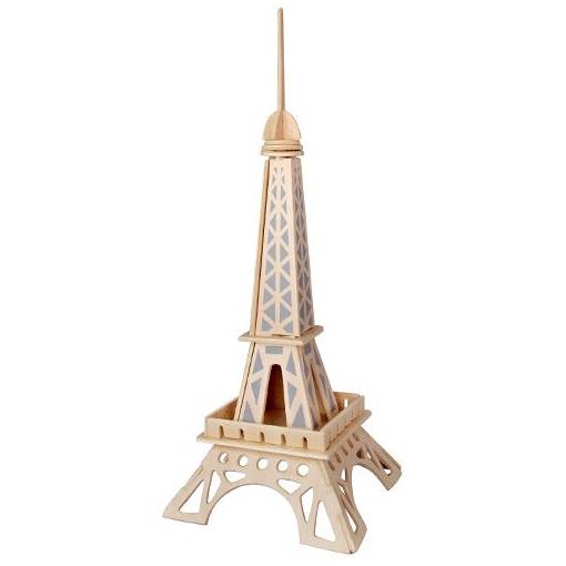 Foto - WOODEN TOY WCK 3D puzzle - Eiffelova veža, mini