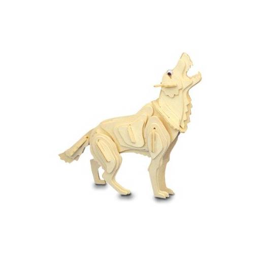 Foto - WOODEN TOY WCK 3D puzzle - Vlk