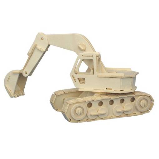 Foto - WOODEN TOY WCK 3D puzzle - Bager