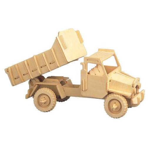 Foto - WOODEN TOY WCK 3D puzzle - Nákladné auto