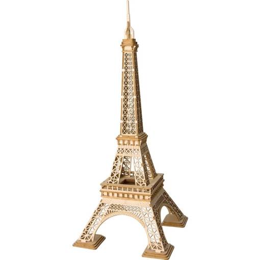 Foto - ROBOTIME Rolife 3D drevené puzzle - Eiffelova veža, 121 dielikov