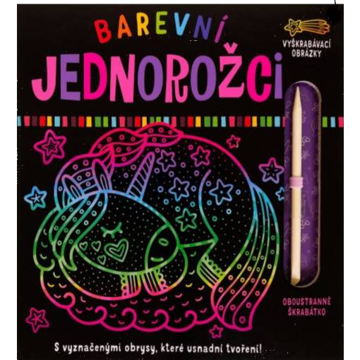Foto - Svojtka & Co. Farebné jednorožce - Vyškrabávacie obrázky