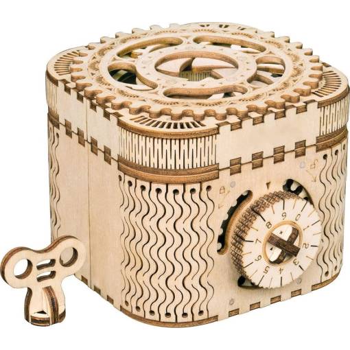 Foto - ROBOTIME Roker 3D drevené puzzle - Šperkovnica, 158 dielikov