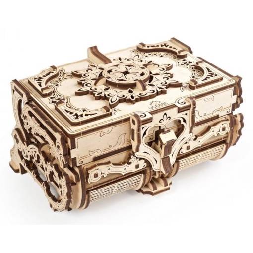 Foto - UGEARS 3D puzzle - Antická šperkovnica, 185 dielikov