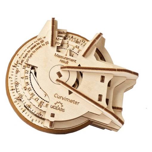 Foto - UGEARS 3D puzzle - STEM LAB Curvimeter, 109 dielikov