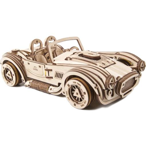 Foto - UGEARS 3D puzzle - Závodné auto Drift Cobra, 370 dielikov