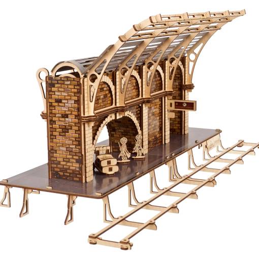 Foto - 3D puzzle UGEARS - Harry Potter Platform 9 ¾, 230 dielikov