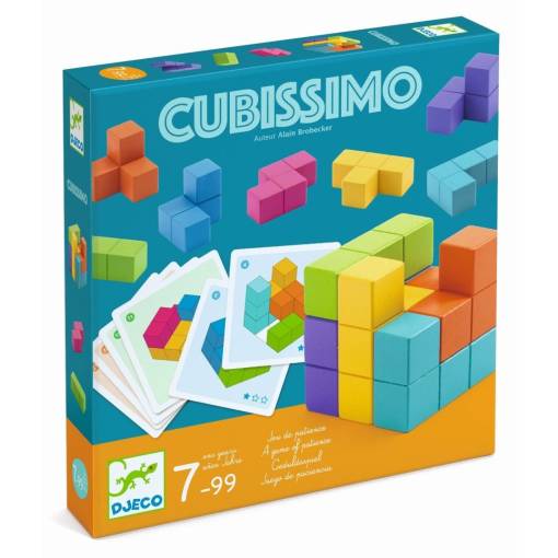 Foto - DJECO Drevený hlavolam - Cubissimo